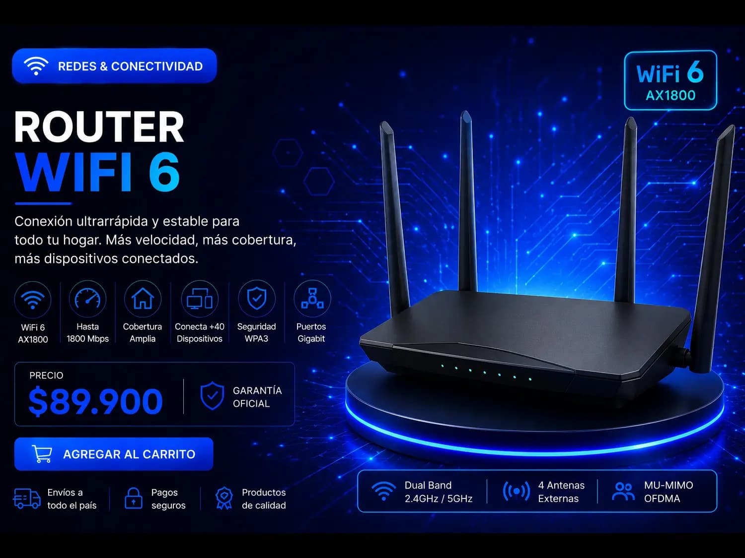 Router WiFi 6