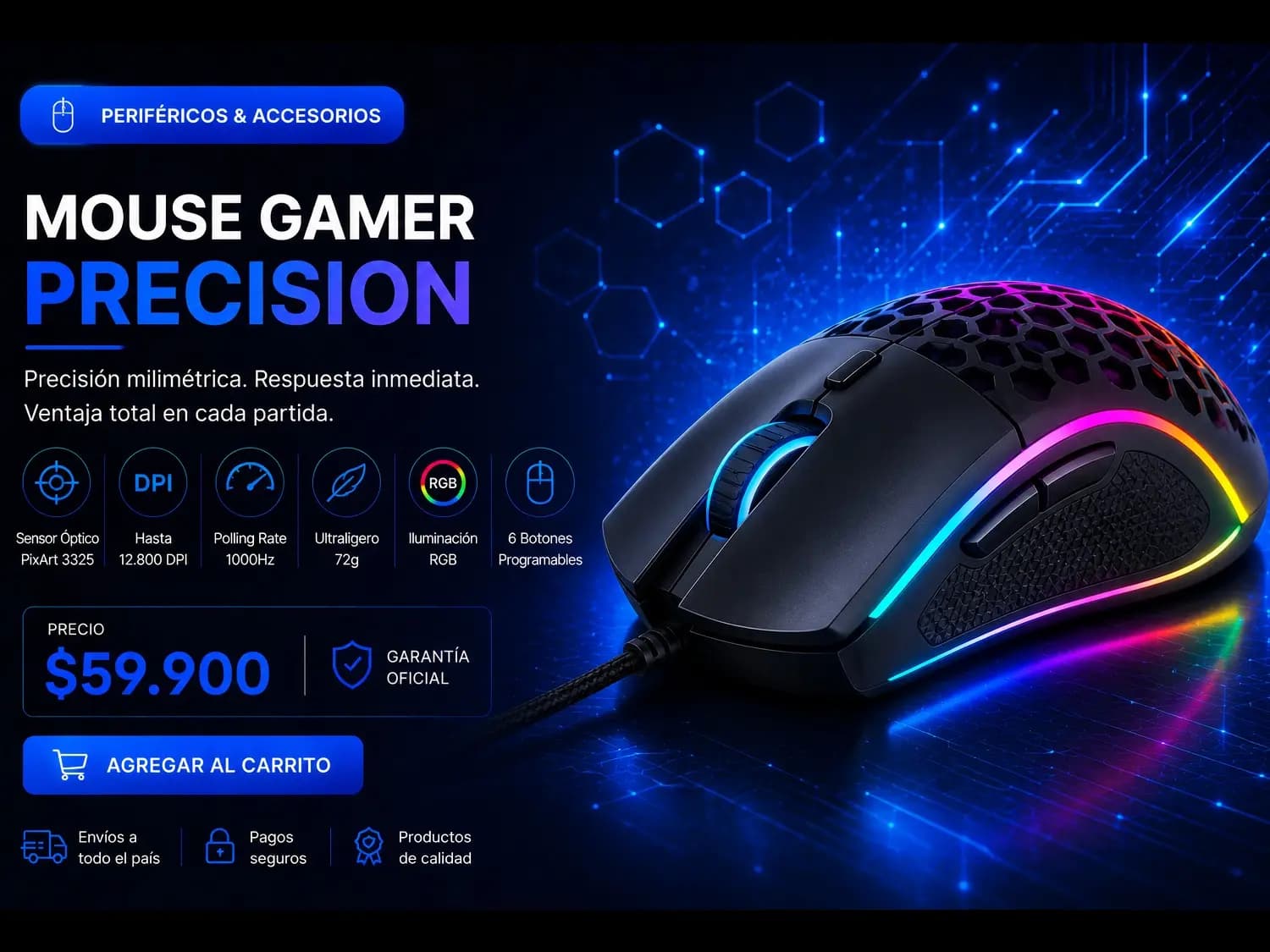 Mouse Gamer Precision